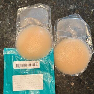Pair of Adhesive Bra, Light Skin Color, Size A
